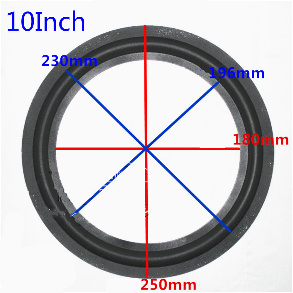 JZROCKER 4/5/6.5/8/10/12inch Speaker Foam Surround Subwoofer Woofer Circle Rim Foam