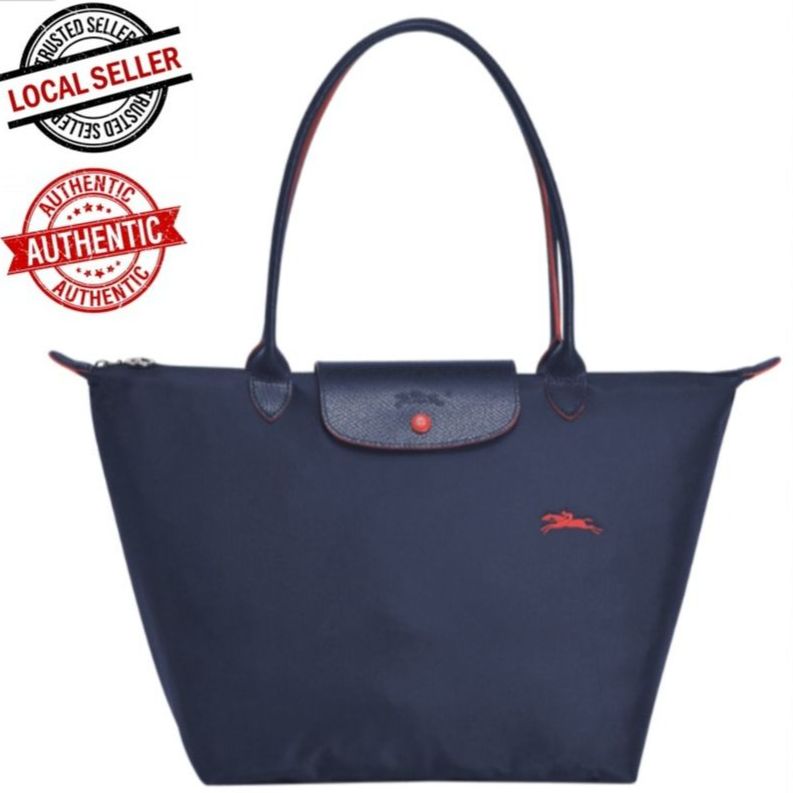 Longchamp medium discount long handle singapore