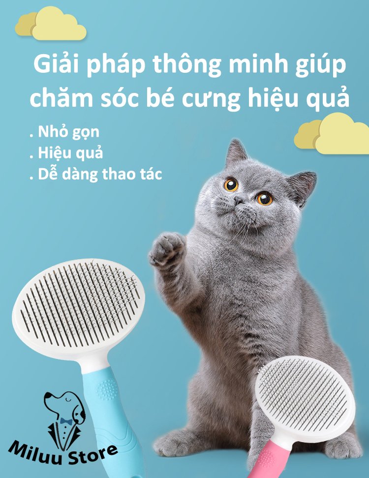 Lược chải lông chó mèo - Lược chải lông thú cưng