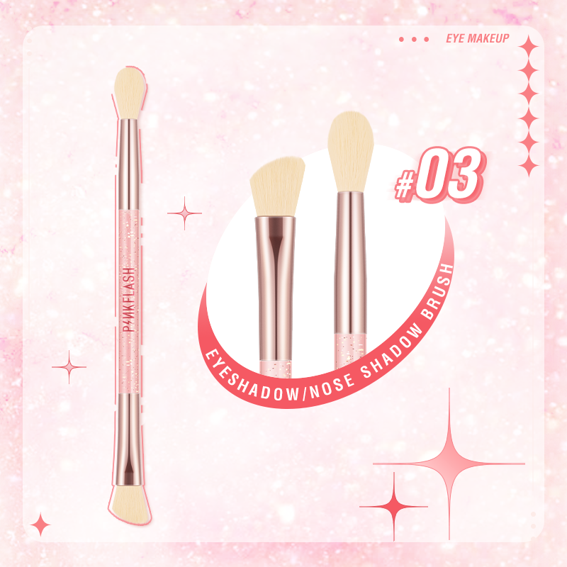 PINKFLASH 5PCS Fairy Wand Makeup Brush Set Beauty Brush Makeup Tool Multi-use