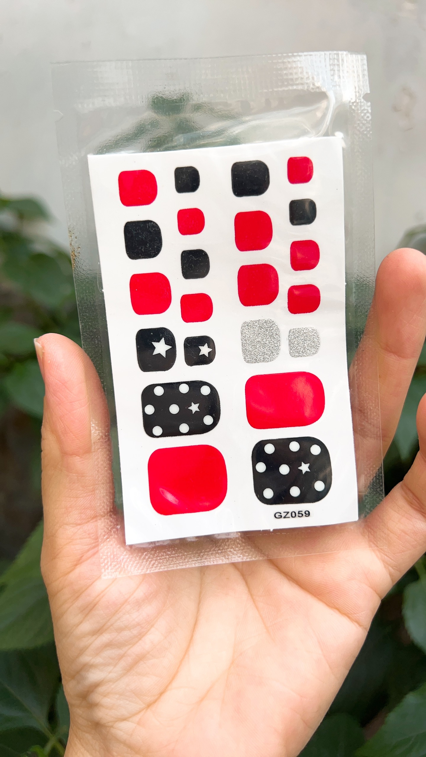 Miếng Dán Trang Trí Móng Tay