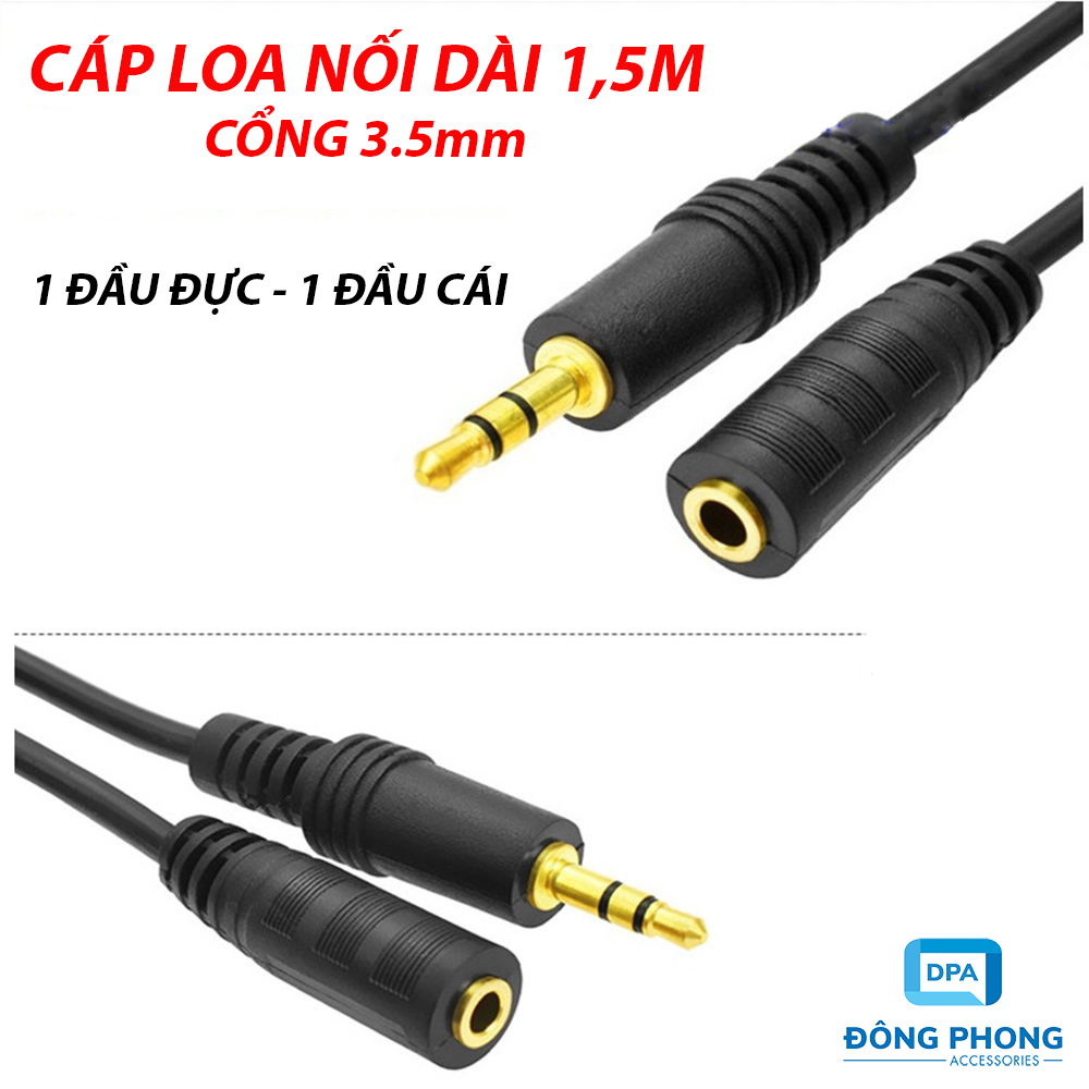 Dây Loa Nối Dài 1,5 Mét
