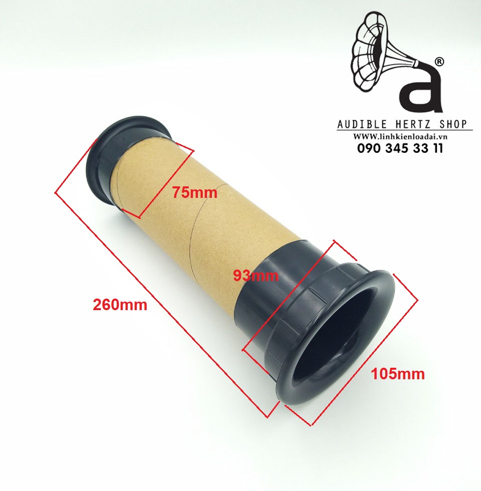 Ống thông hơi loa, đường kính 70mm, 75mm, 95mm (Theo cặp 2 chiếc)