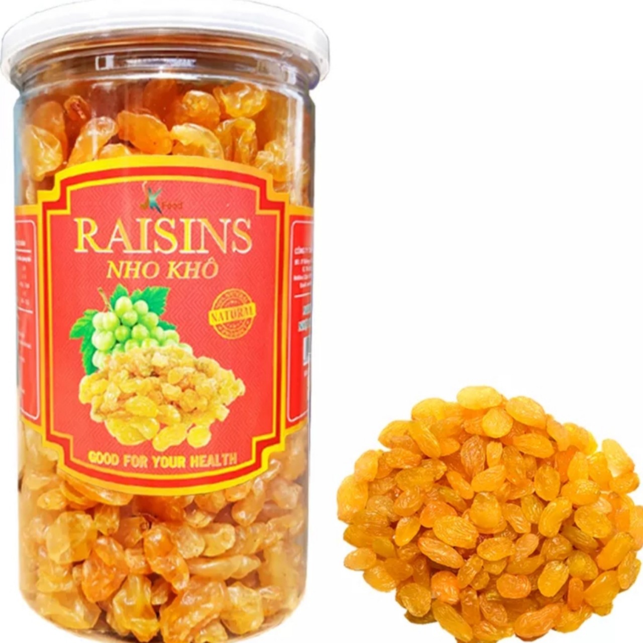NHO KHÔ KHÔNG HẠT NHẬP KHẨU-500g