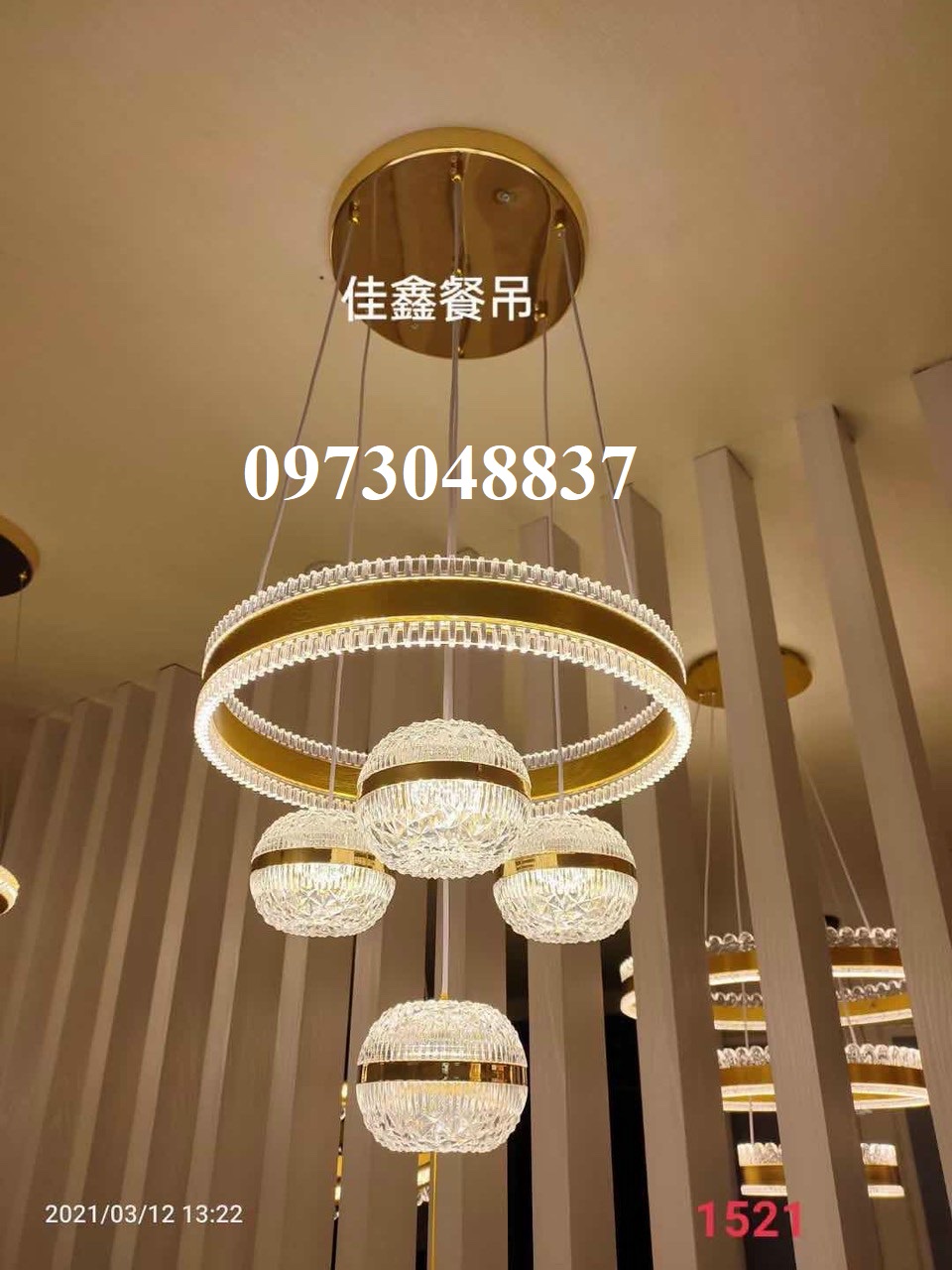 Đèn thả trần - Đèn thả trang trí pha lê