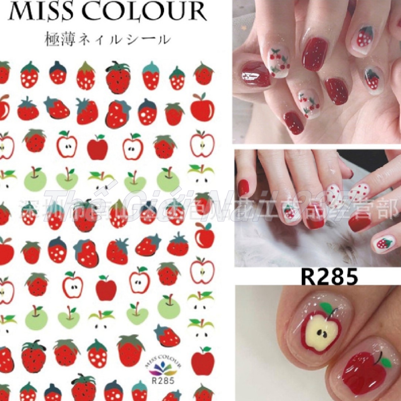 Nail sticker dán móng tay - Chân - HOT 3 - Nail 937