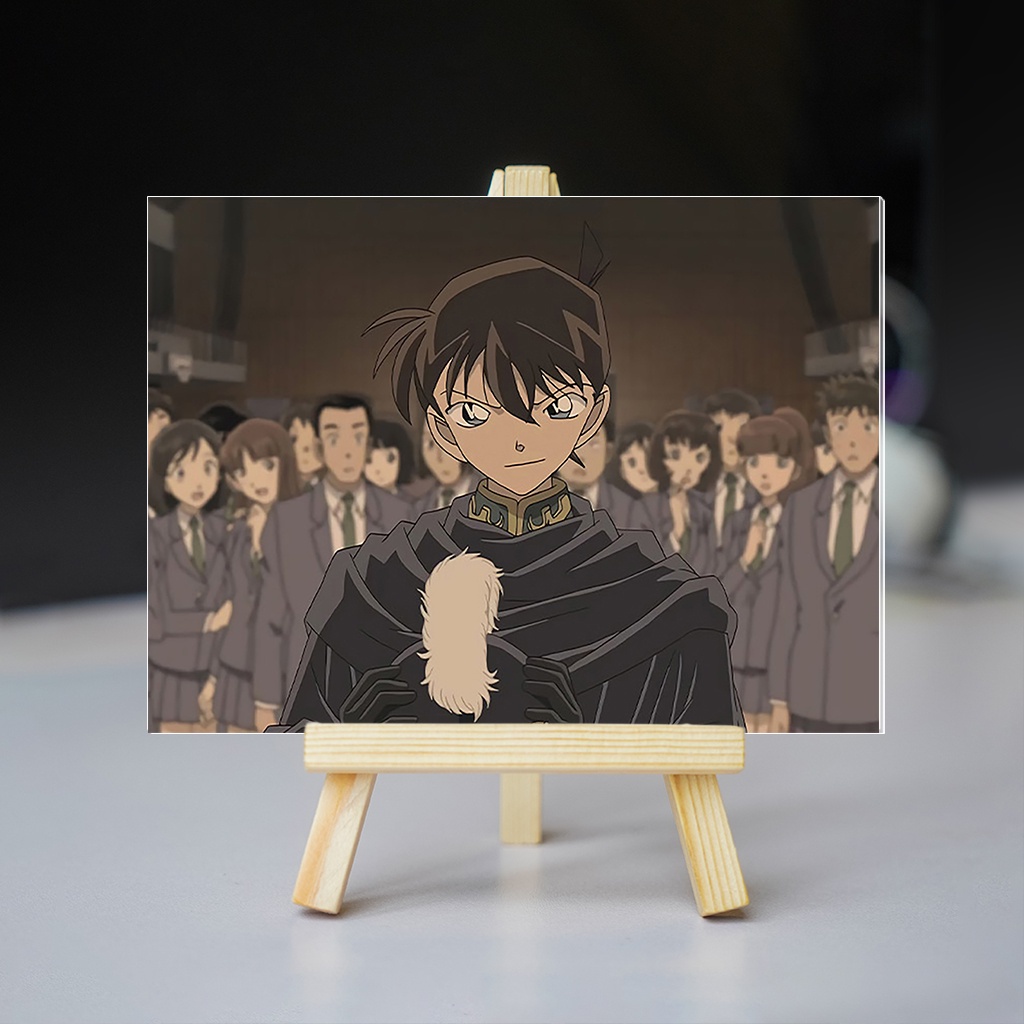 Tranh kính trang trí thám tử lừng danh conan anime