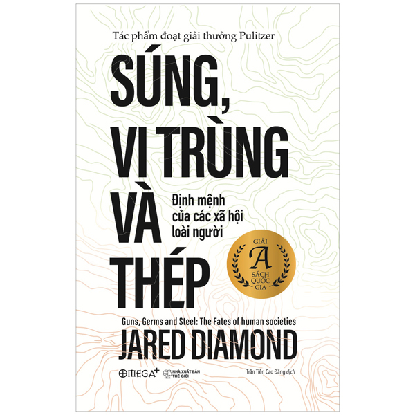 Sách - súng, vi trùng và thép - định mệnh của các xã hội loài người 299k