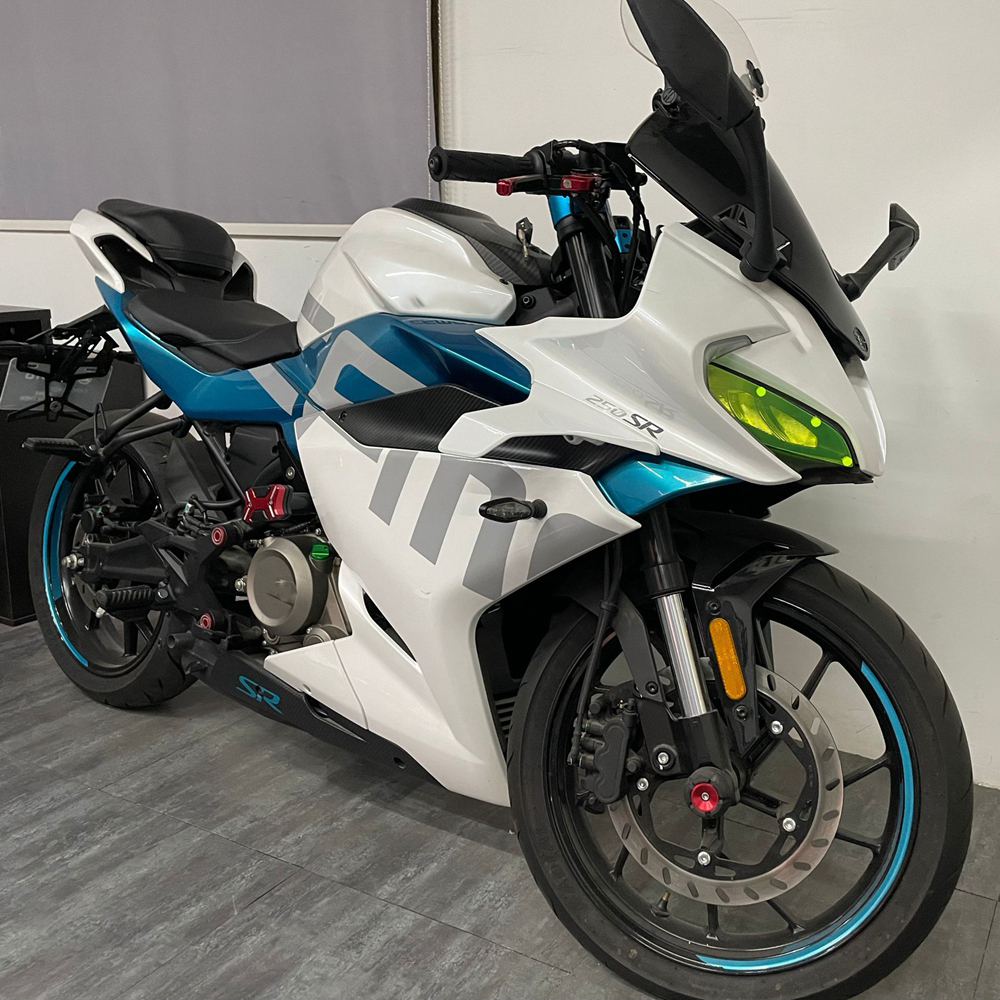 【Fast and Free Delivery】 CFMOTO CF250SR CF 250SR 250 SR 300SR Motorcycle Parts Side Downforce Spoilers Fixed Winglet Fairing Wings Deflectors.