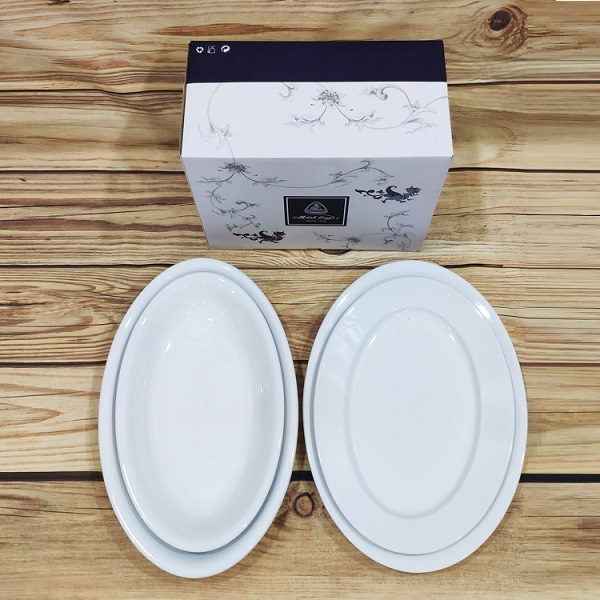 Dĩa hột xoài sứ Minh Long - dĩa hột xoài