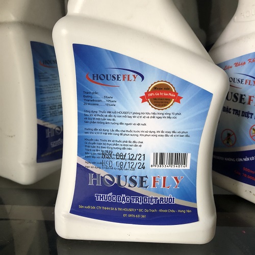 Bình Xịt Diệt Ruồi, Muỗi - Côn Trùng Housefly 500ml