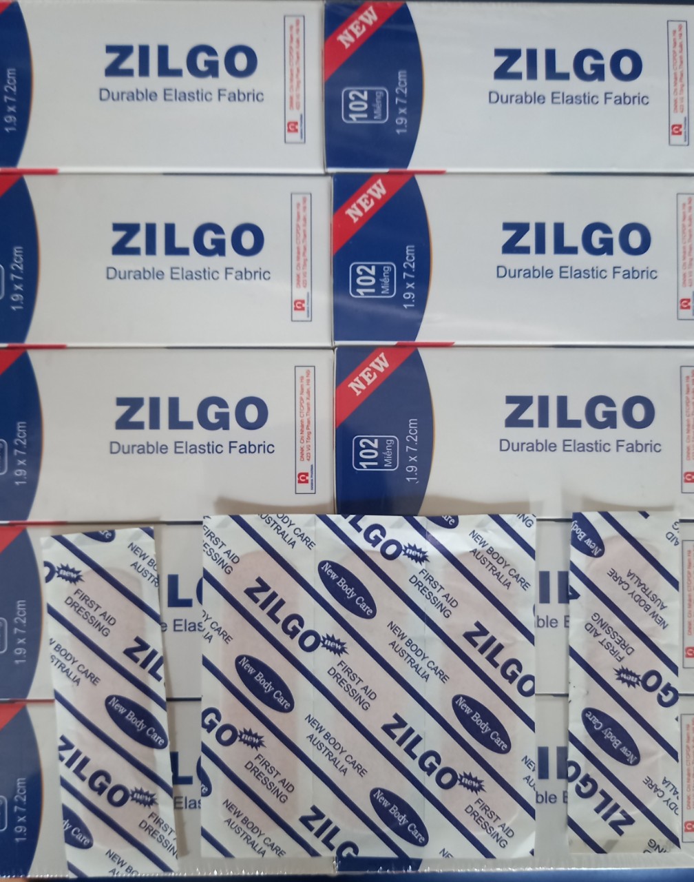 Băng keo cá nhân zilgo chịu được nước 1 hộp 102 miếng  siêu dính - ảnh sản phẩm 4