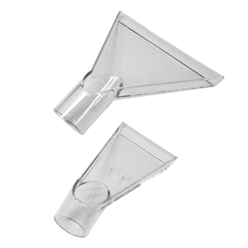 2PCS 38mm Suction Nozzles Rotating Transparent Brush Head Carpet Cleaner Dryer Vacuum Cleaner Accessories