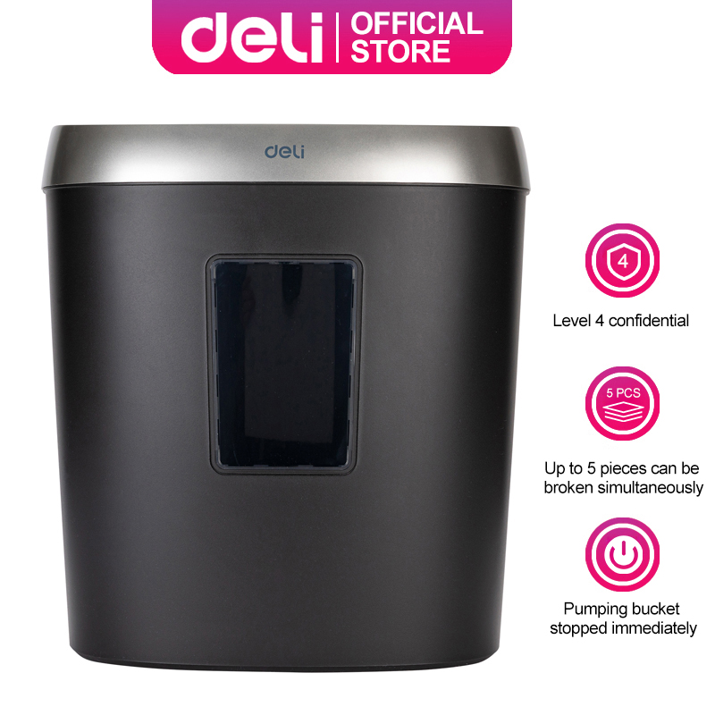 Deli 17L Paper Shredder Machine Can Shred Staples Automatic Paper