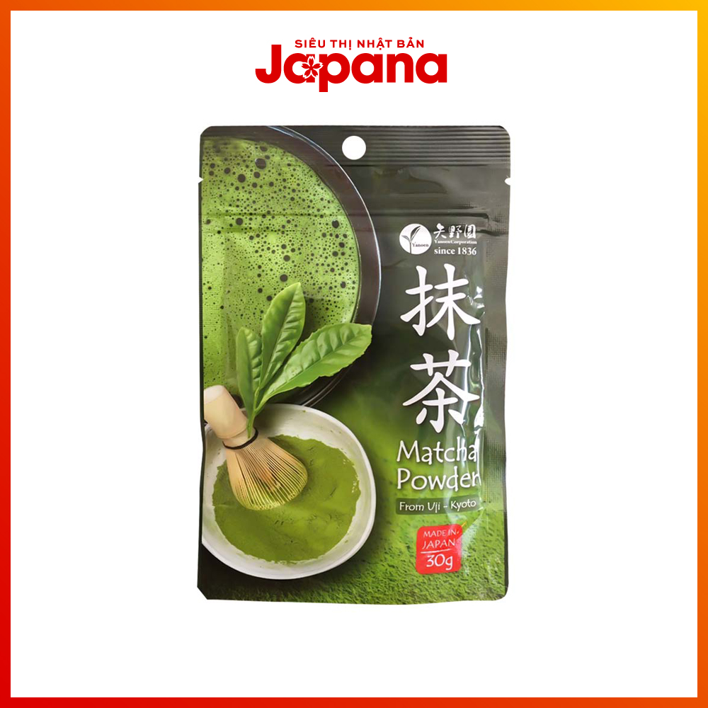 Bột trà xanh Yanoen Matcha Uji 30g