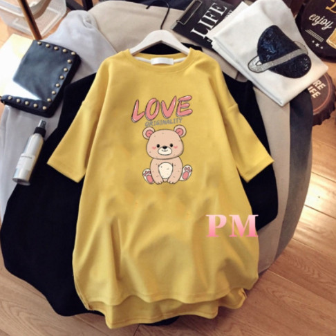 Áo phông cún ngồi LOVE PM11