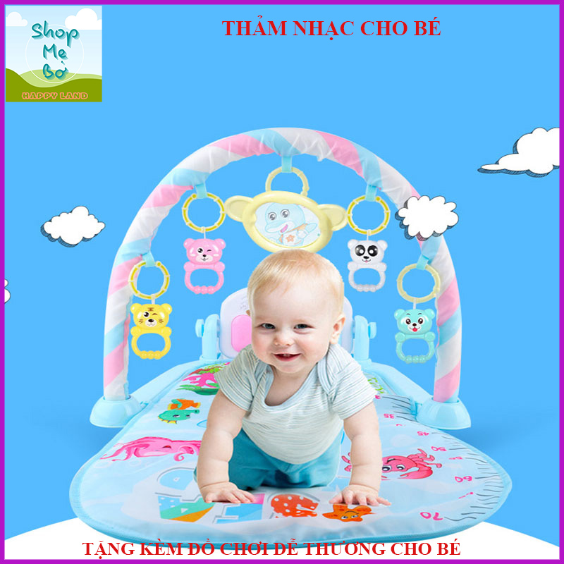 Thảm Nhạc Cho Bé Nằm Chơi, Đồ Chơi Trẻ Em, Đồ Chơi Cho Trẻ Sơ Sinh