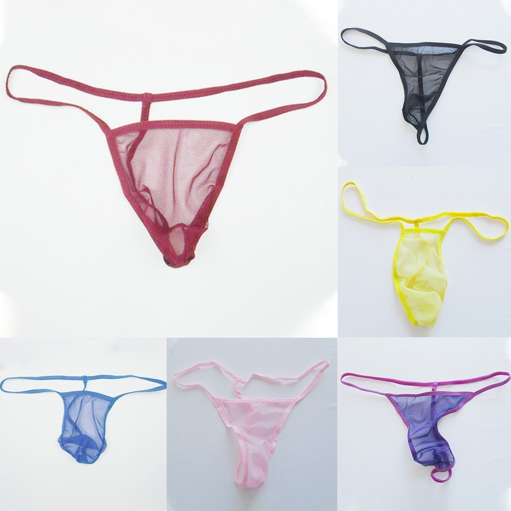 【YOUWORTH】 G Strings Underwear Liquid Comfortable Fashion Micro See-through Stretch