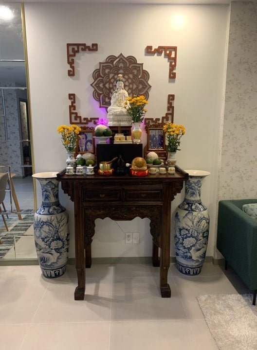 4 Viền góc 29x29cm trang trí bàn thờ