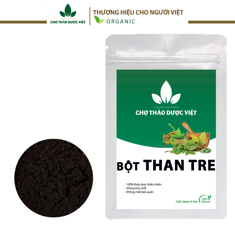 Bột than hoạt tính sấy lạnh 1Kg - Chợ Thảo Dược Việt