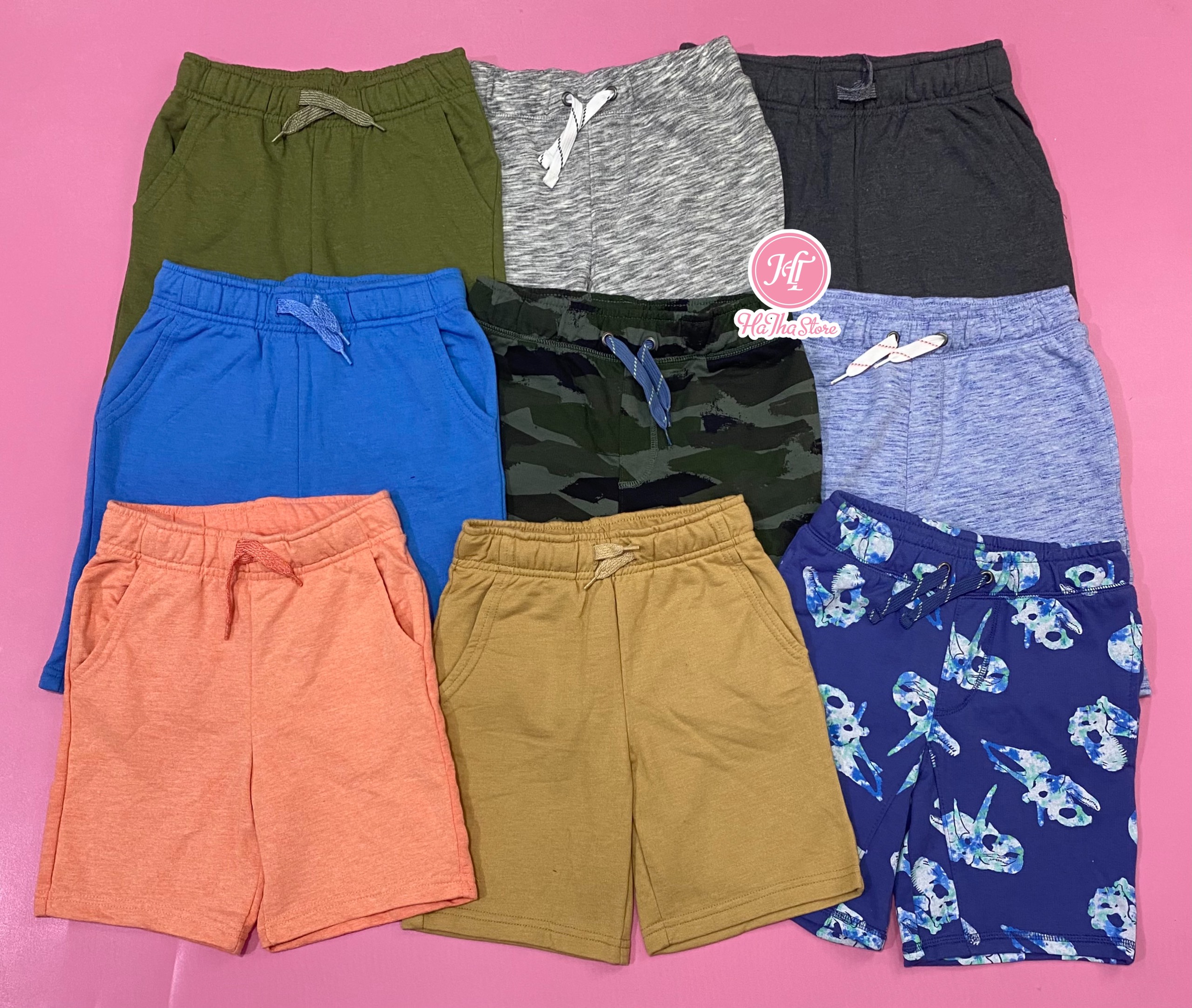 Quần short thun C4T&J4CK bé trai (18-55kg)