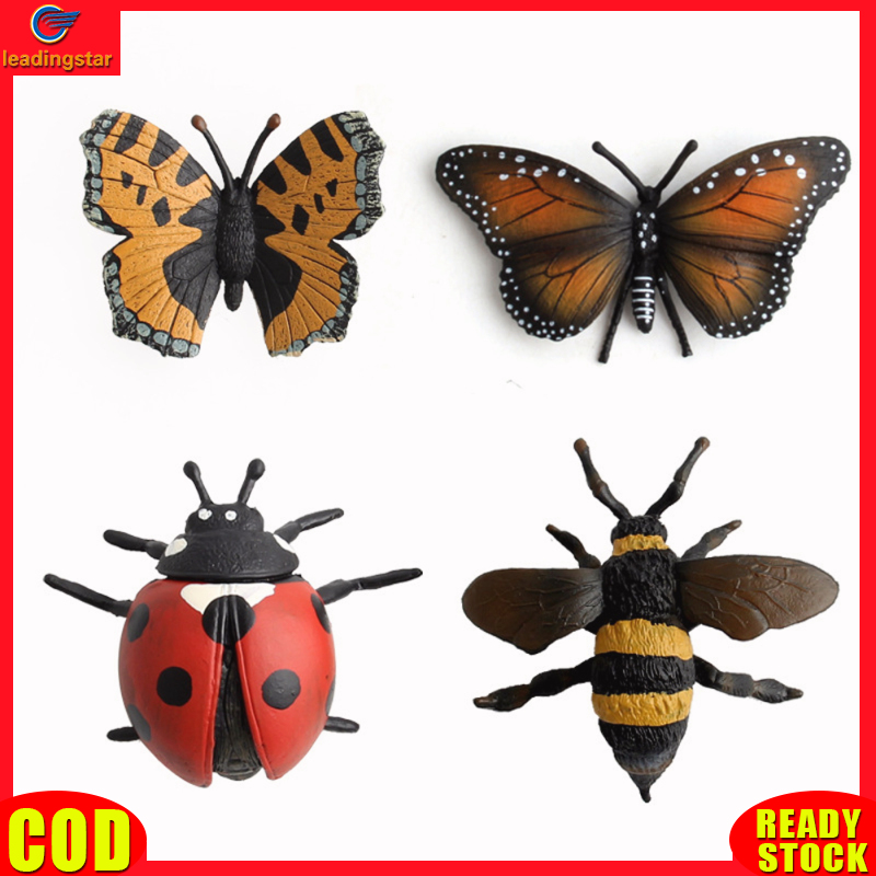 LeadingStar RC Authentic Simulation Insect Figurines Butterfly Grasshopper Lifelike Animal Model Action Figure Educational Toys For Children