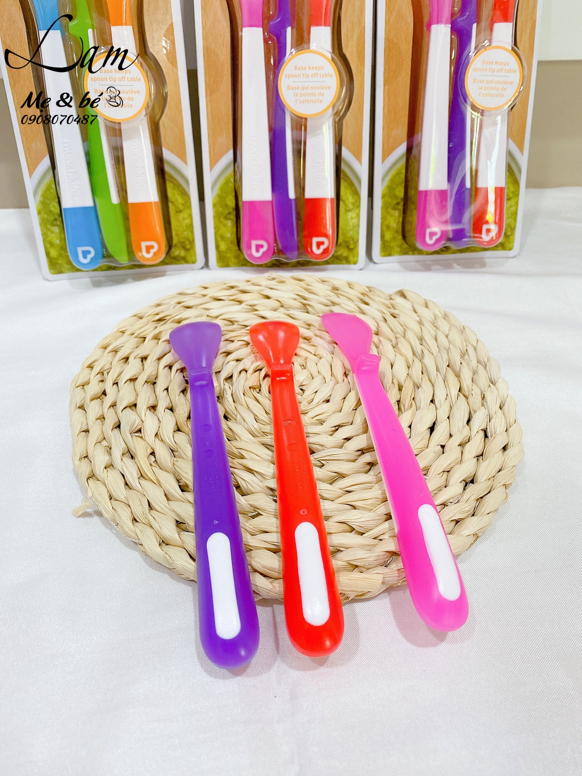 Muỗng MUNCHKIN Set 3 thìa