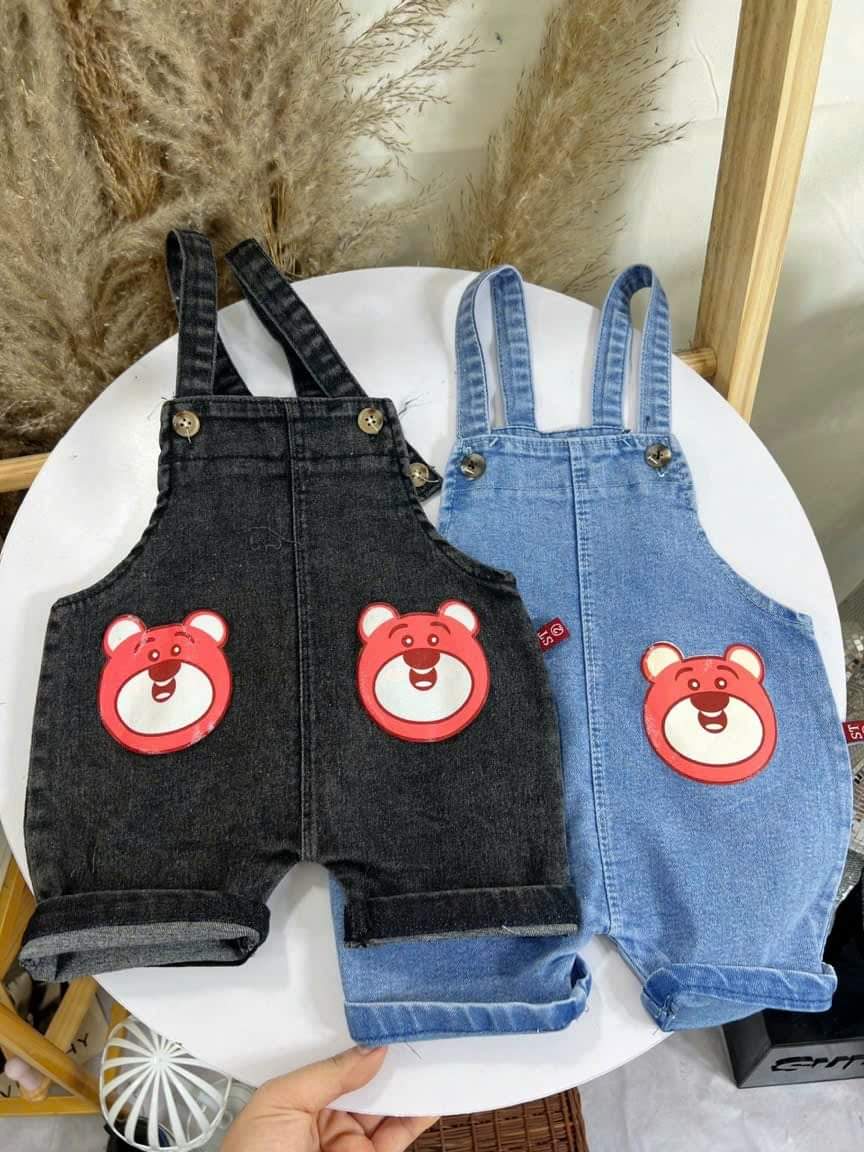 Yếm jean xinh dễ thương cho bé trai và gái