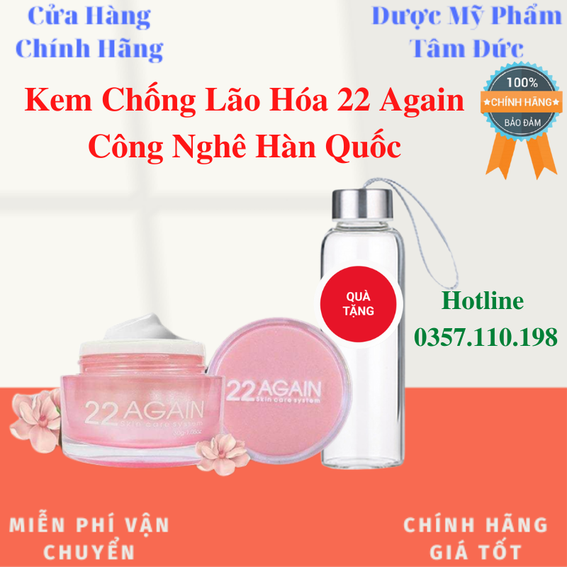 Kem chống lão hóa 22 again công nghê hàn quốc - dmptd001