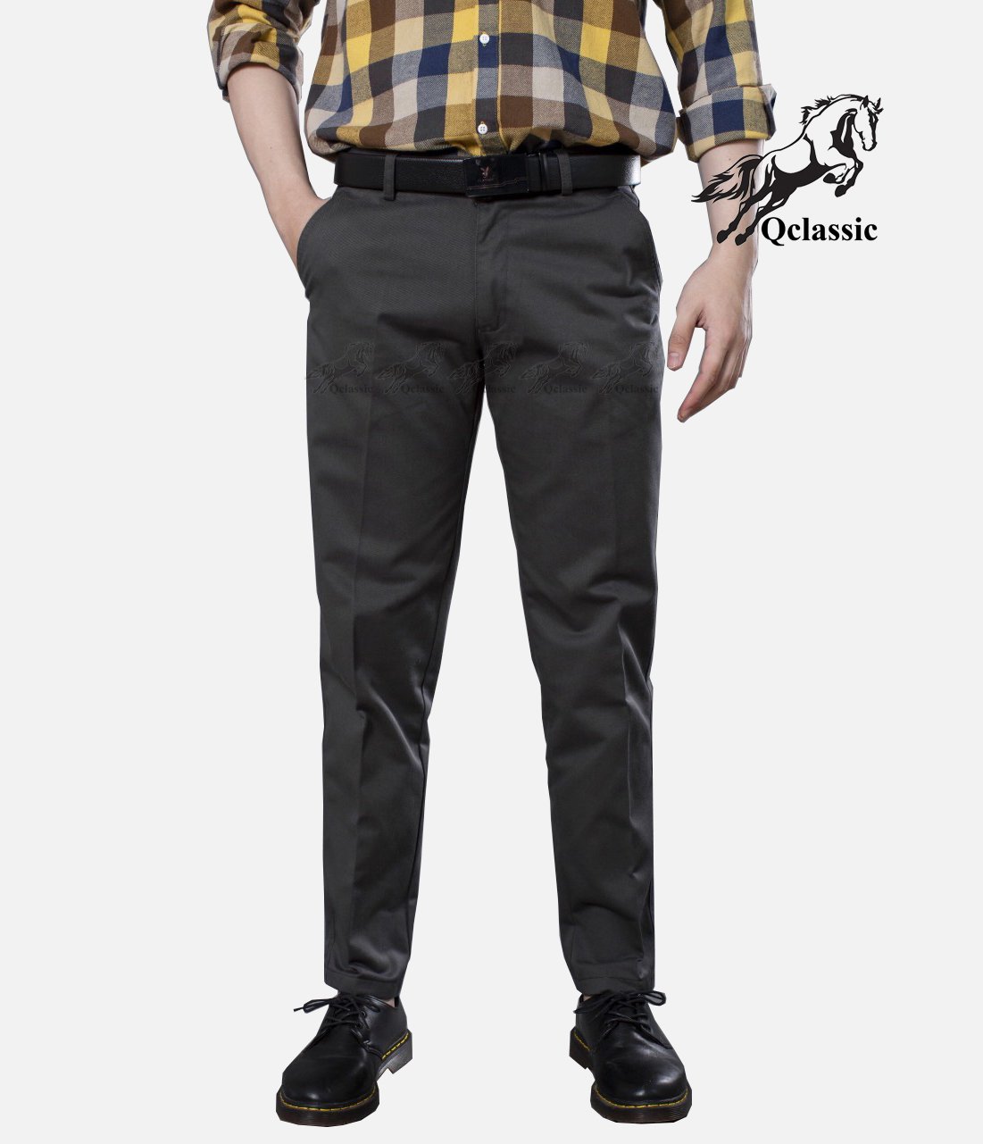 Quần kaki nam trung niên vải mềm mịn