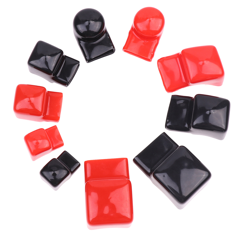 1Pair Loose Protector For Busbar Bus Bar Battery Isolation Cover Terminal Cover Protection PVC Flexible GENGLI. 