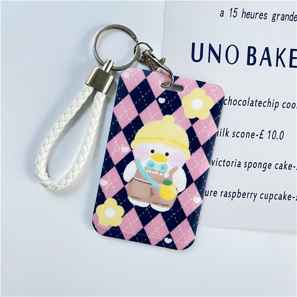 MMLUCK Key Chain Office Business Work Card Card Sleeve Bus Card Cover Badge Holders ID Card Protective ID Card Holders Card Holders