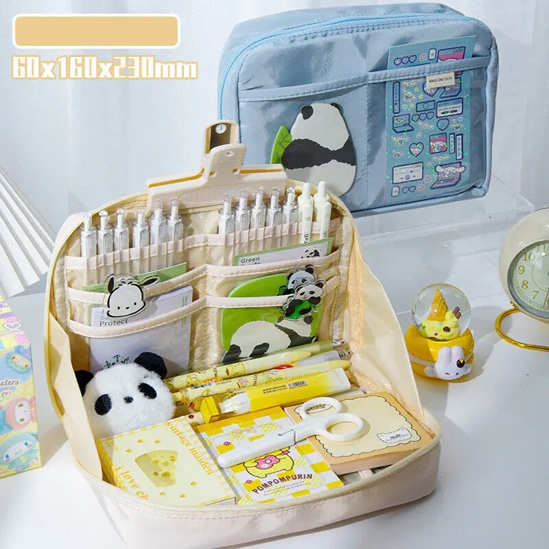 12 Layer Pencil Case Large Capacity Student Minimalist Pencil Bag Stationery Bag Pen Case Zipper Pencil Pouch School Supplies