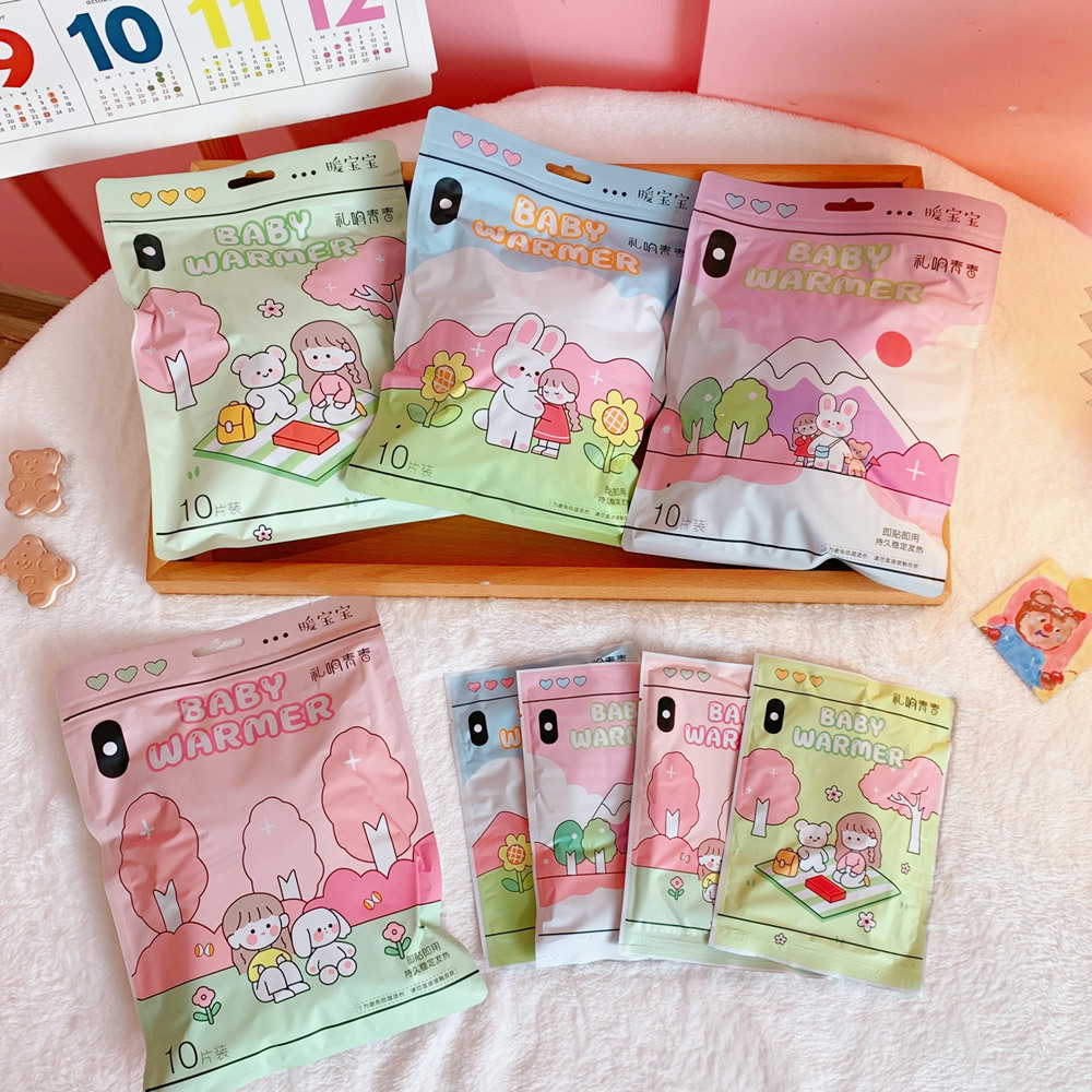 Set 2 miếng dán giữ ấm, giảm đau bụng kinh - UniLabel