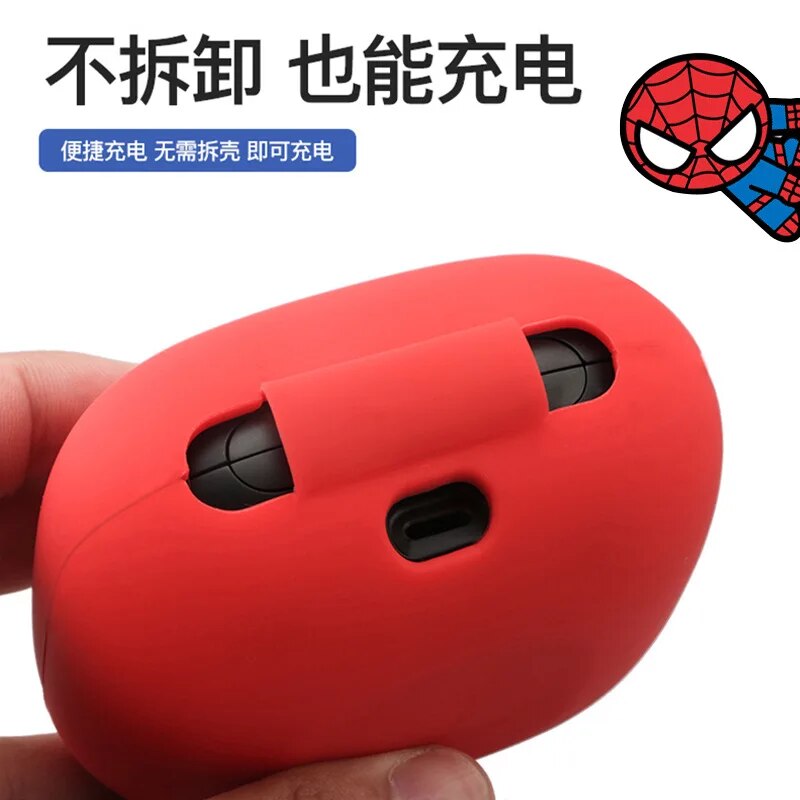 Phim Hoạt Hình Marvel Tai Nghe Trường Hợp Bìa Cho Beats Powerbeats Pro Silicone Tai nghe bluetooth Bảo Vệ Bìa
