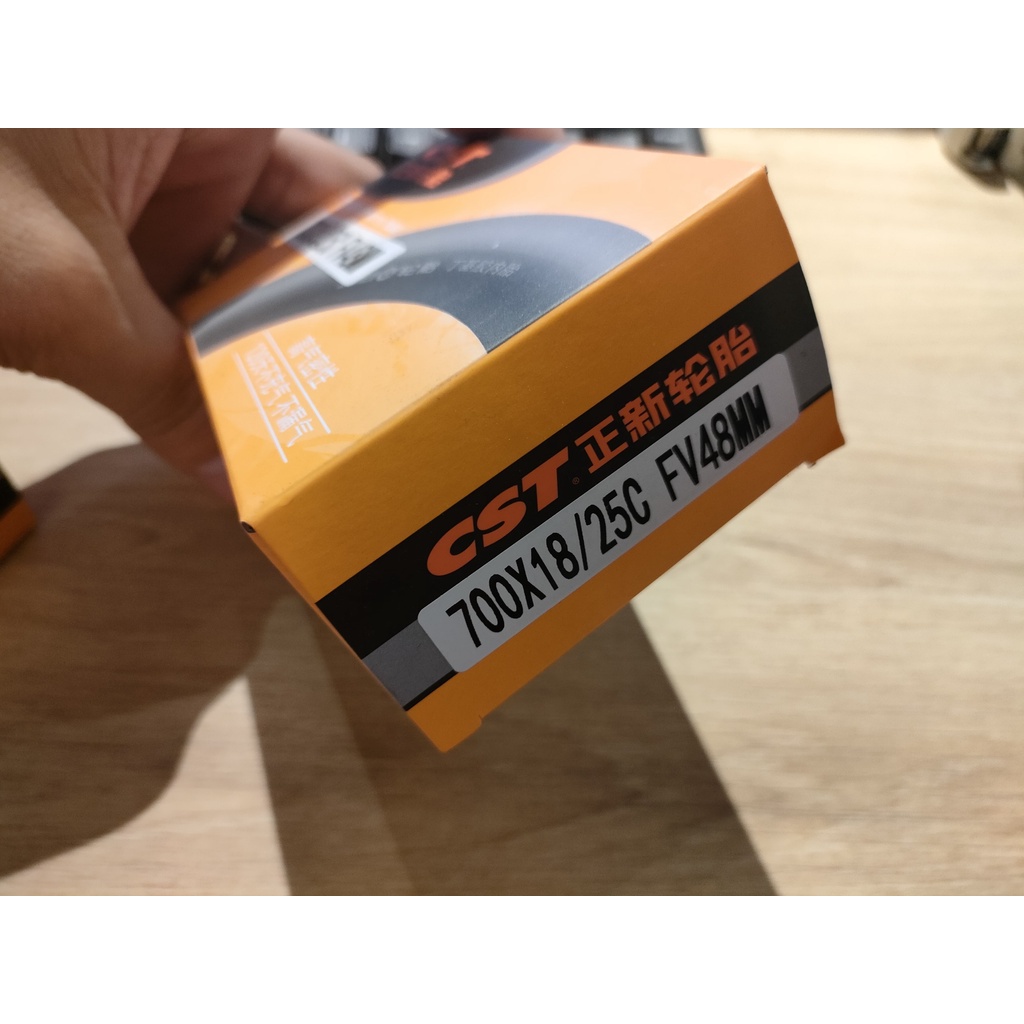 Xăm xe đạp cst 700x18-25C 48mm van gạo