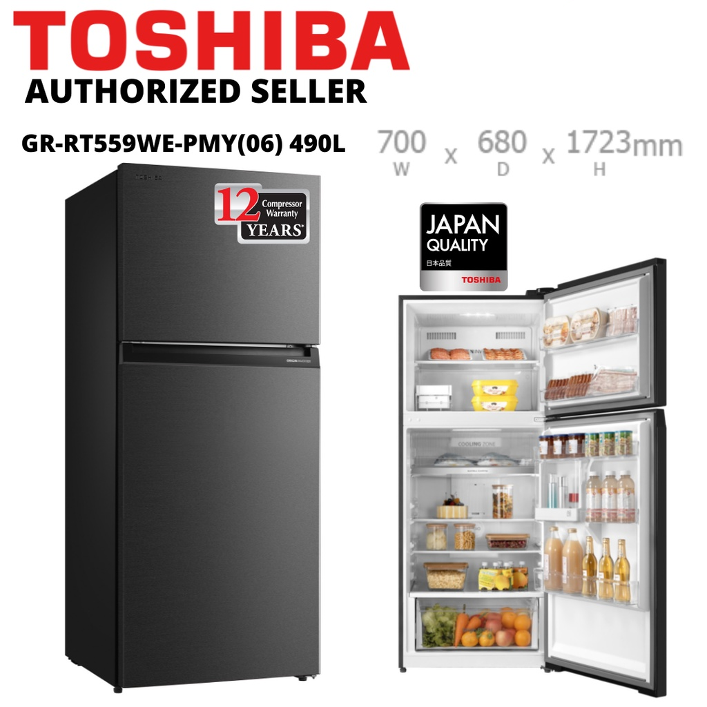 toshiba 480l refrigerator