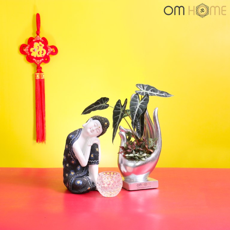 Tượng Phật Vô Ưu Nghiêng Trái Om Home