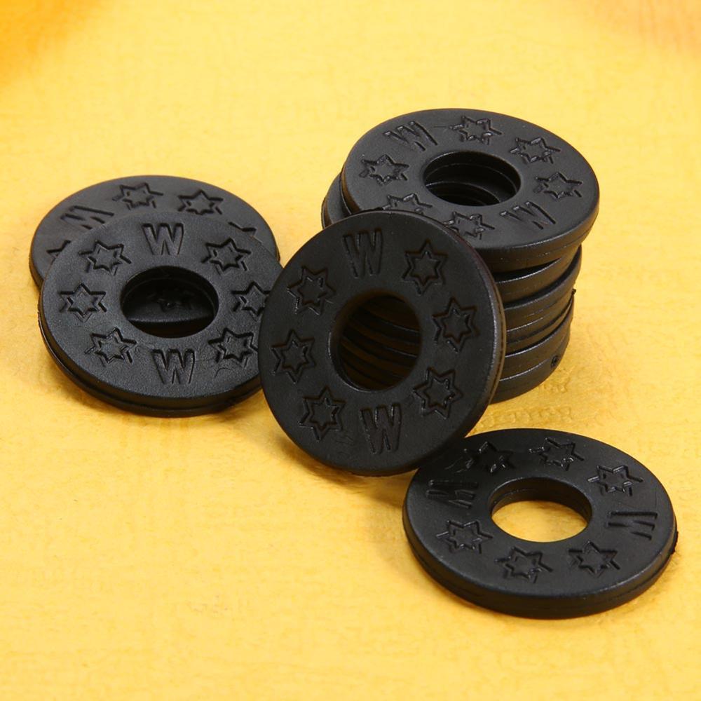 10pcs Rubber Guitar Strap Locks Blocks for Acoustic Electric Guitar Bass