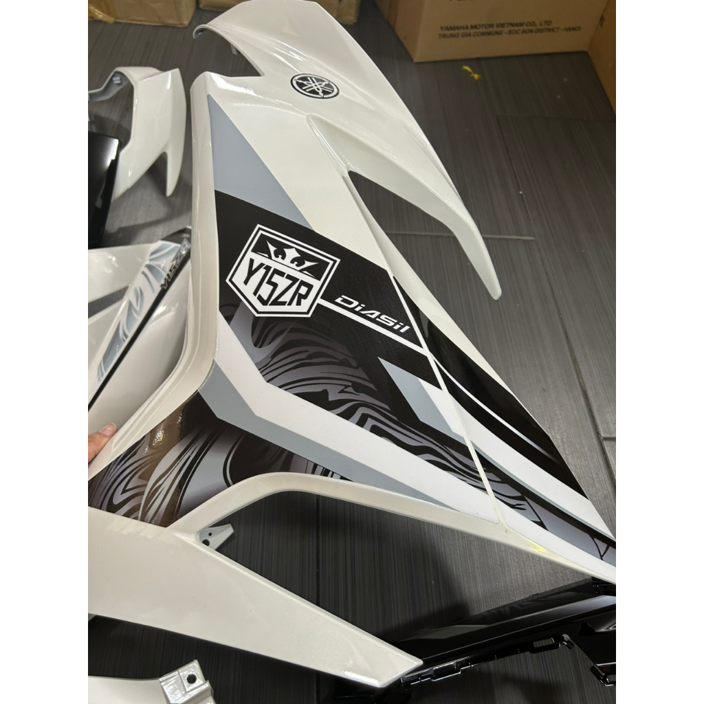 Dàn áo Ex 150 mới trắng đen tem đẹp