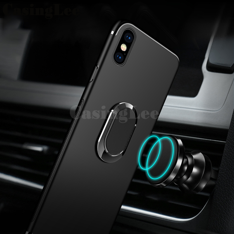For infinix Hot 50 Pro Plus Case Soft Silicone Matte Full Protector Shockproof Car Adsorb Holder Ring For infinix Hot 50 Pro + Back cover Phone Cases.