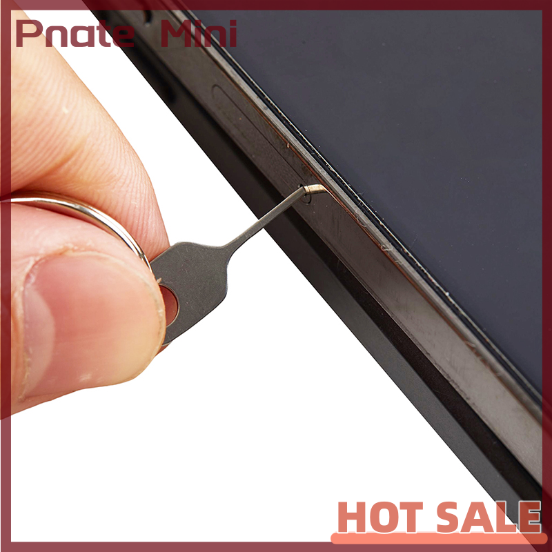 Pnate 5pcs Set SIM Card Eject Pin Key Tool Needle SIM Card Tray Holder Eject Pin for Mobile Phone Key Tool Card Pin Needle