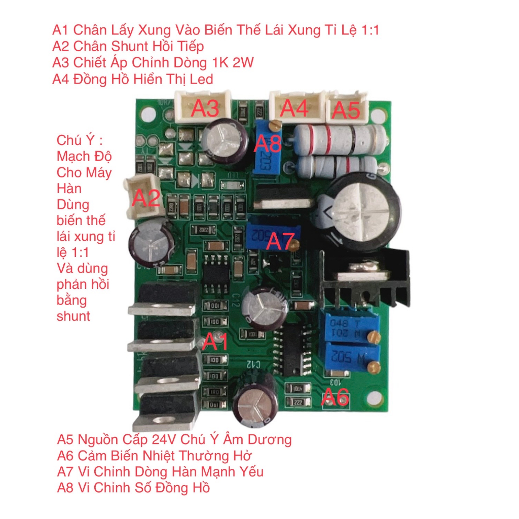 Bo độ igbt và mosfet chế máy hàn igbt và mosfet các loại