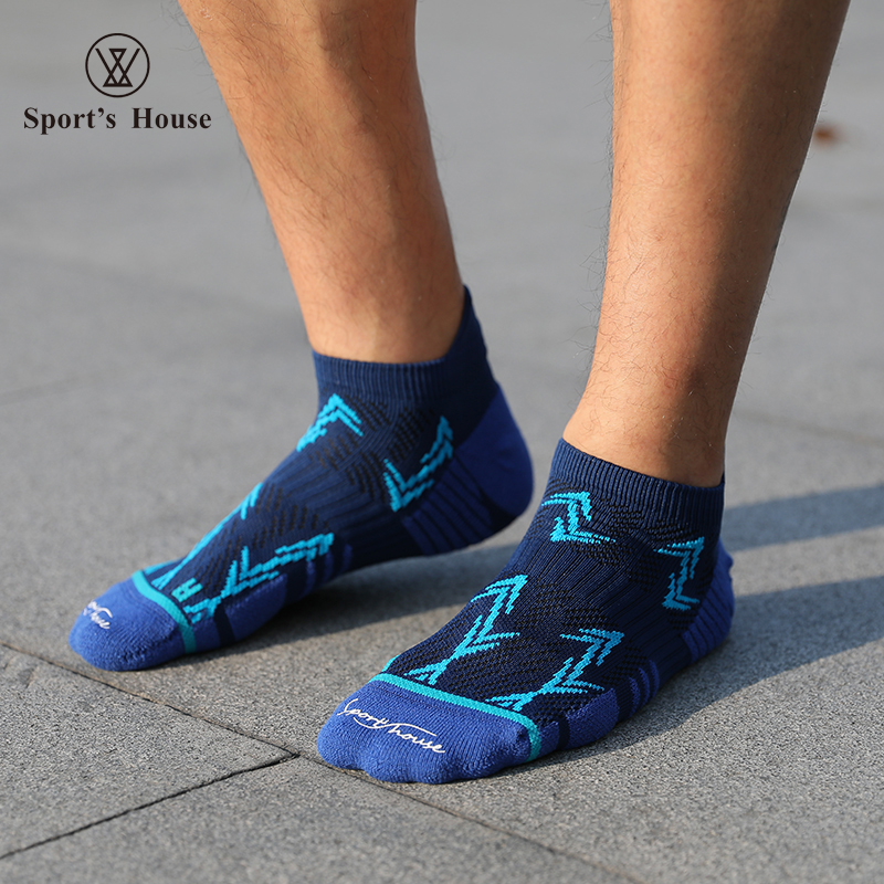 Wenefang%20Fashion%20SPORT'S%20HOUSE%20Short%20running%20socks%20for%20men%20in%20spring%20and%20summer%20Wicking%20and%20breathable%20ankle%20towel%20sole%20outdoor%20sports%20socks%20-%20Image%203