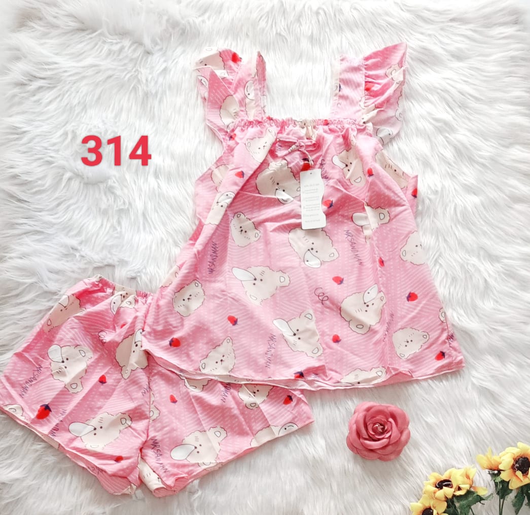 Bộ lụa hàn đùi cho Bé Gái, 30 đến 53kg, ảnh thật
