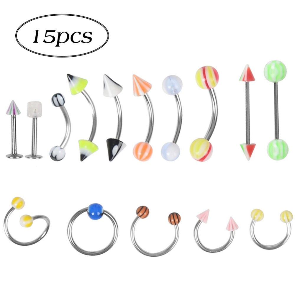 IMIXLOT%2015%2021%2030%2042%20105%20Eyebrow%20Nose%20Lip%20Nail%20Tongue%20Ring%20Tragus%20Cartilage%20Studs%20Body%20Jewelry%2014G%20-%20Image%204