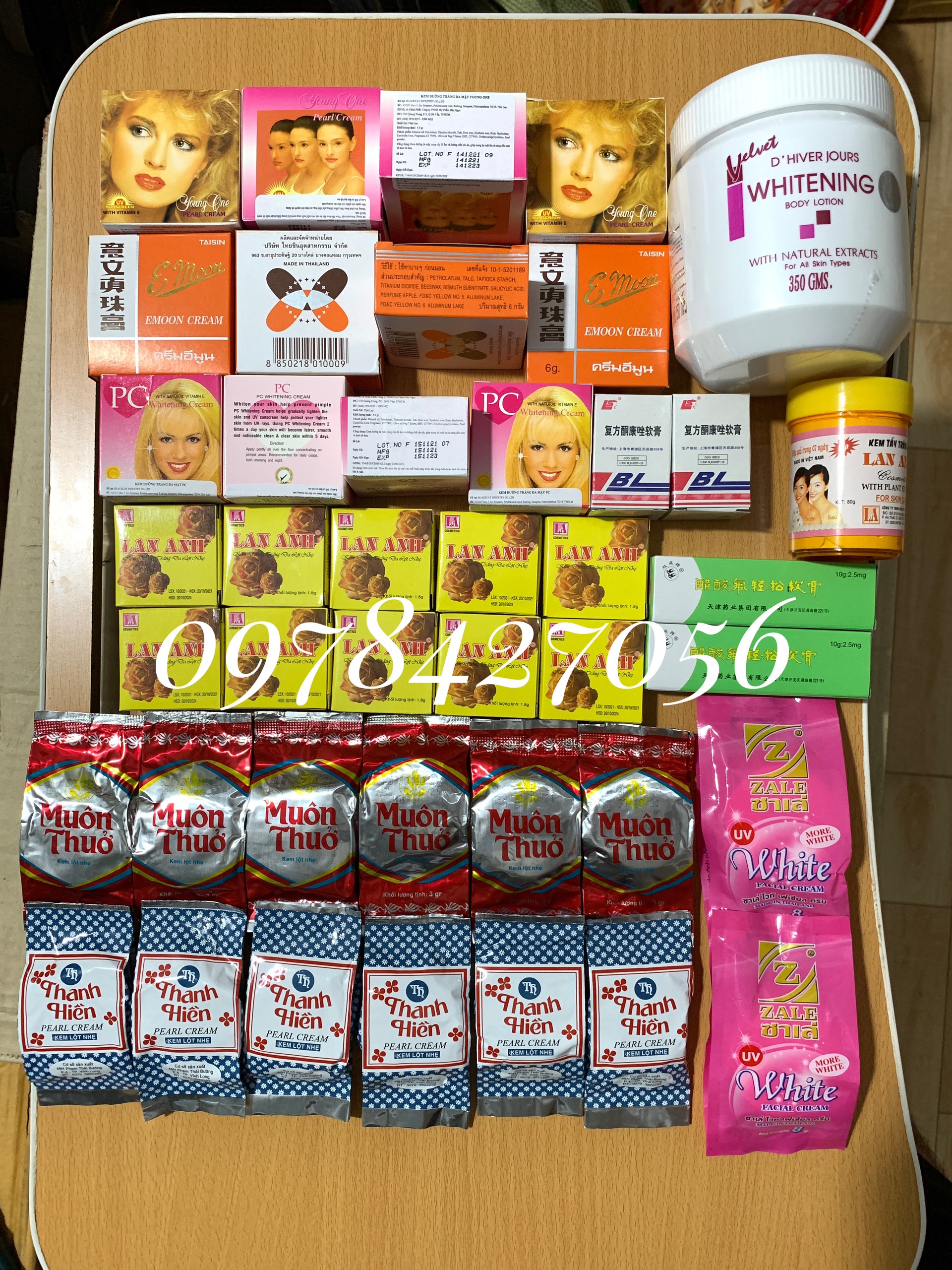 [CHÍNH HÃNG] COMBO trắng nhanh spa chuẩn THÁI Loại 1(tặng 1 hủ x6)