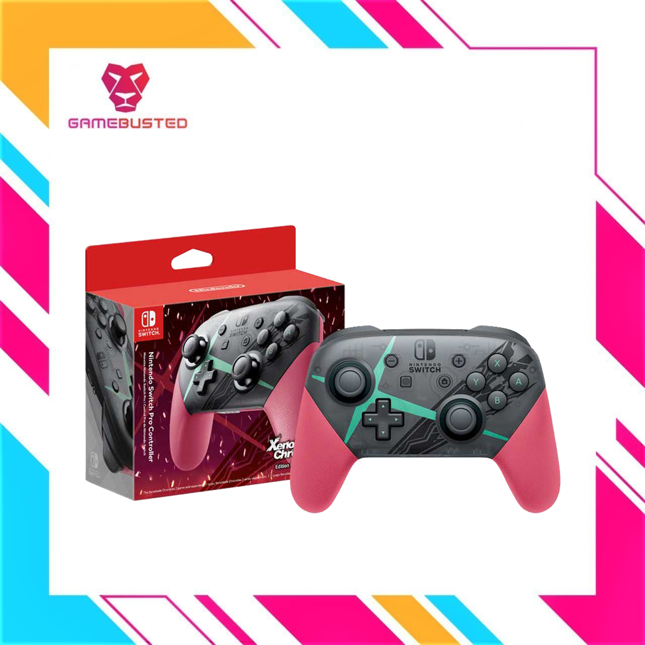 Nintendo Switch Pro Controller Xenoblade Chronicles Edition