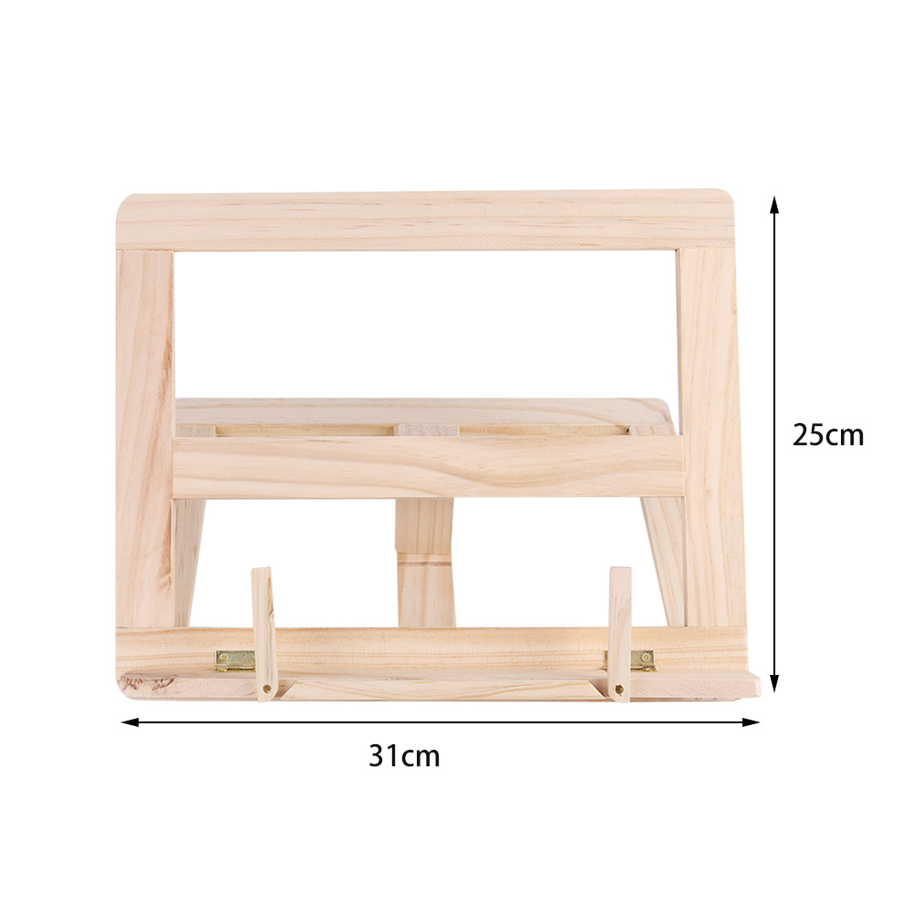 [Fancytoy] đa chức năng Sách Gỗ đọc sách Giá Bếp Cookbook đứng chủ