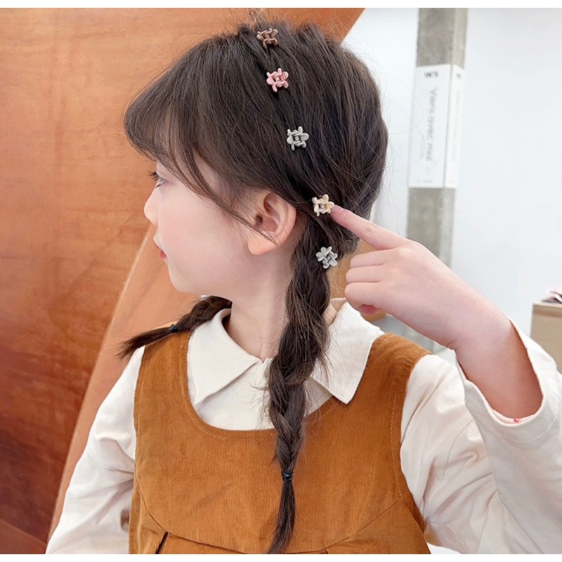Set 30 Kẹp Tóc mini Dễ Thương Phong Cách Hàn Quốc Cho Bé Gái